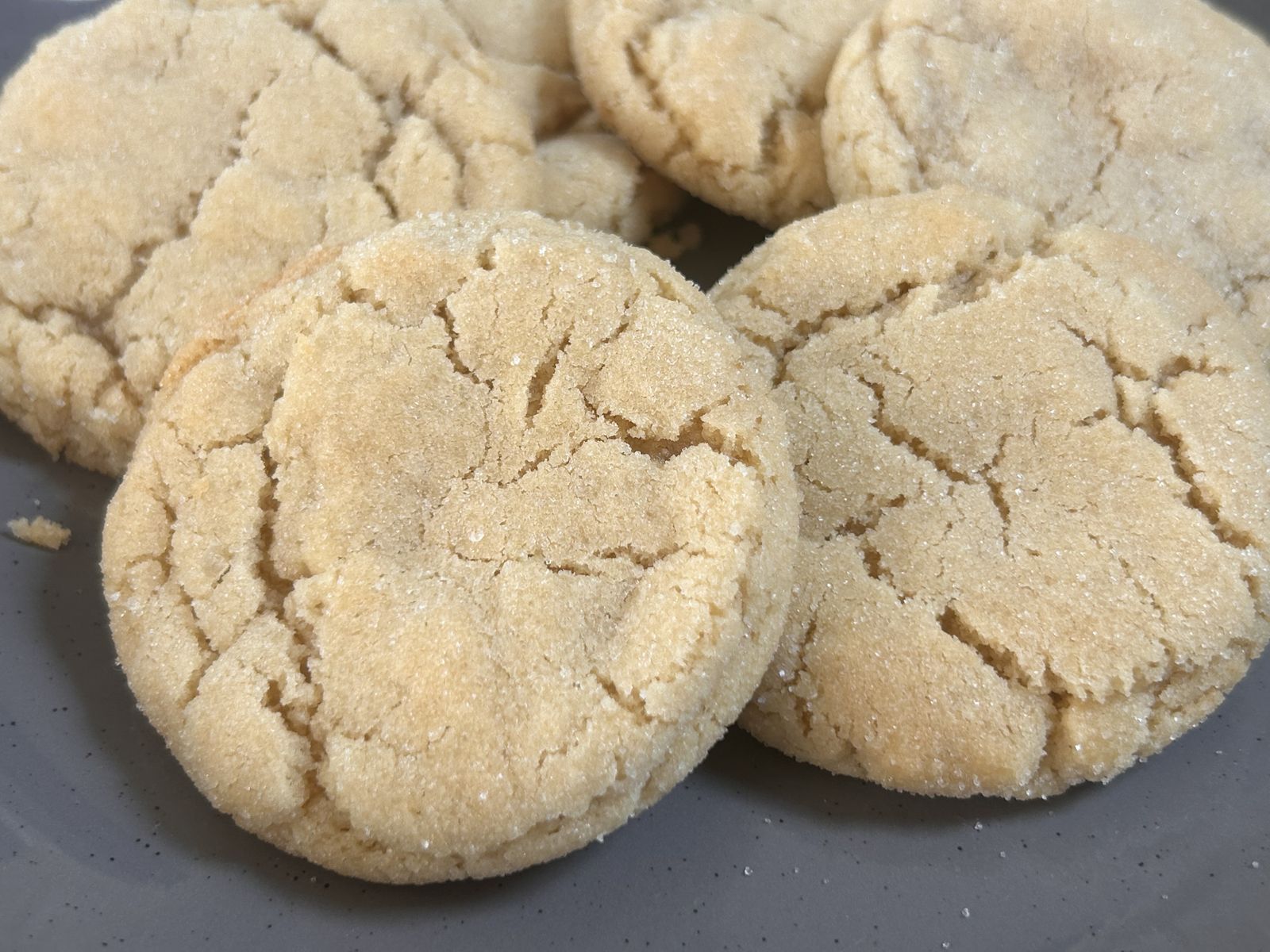 sugar cookies on a plate