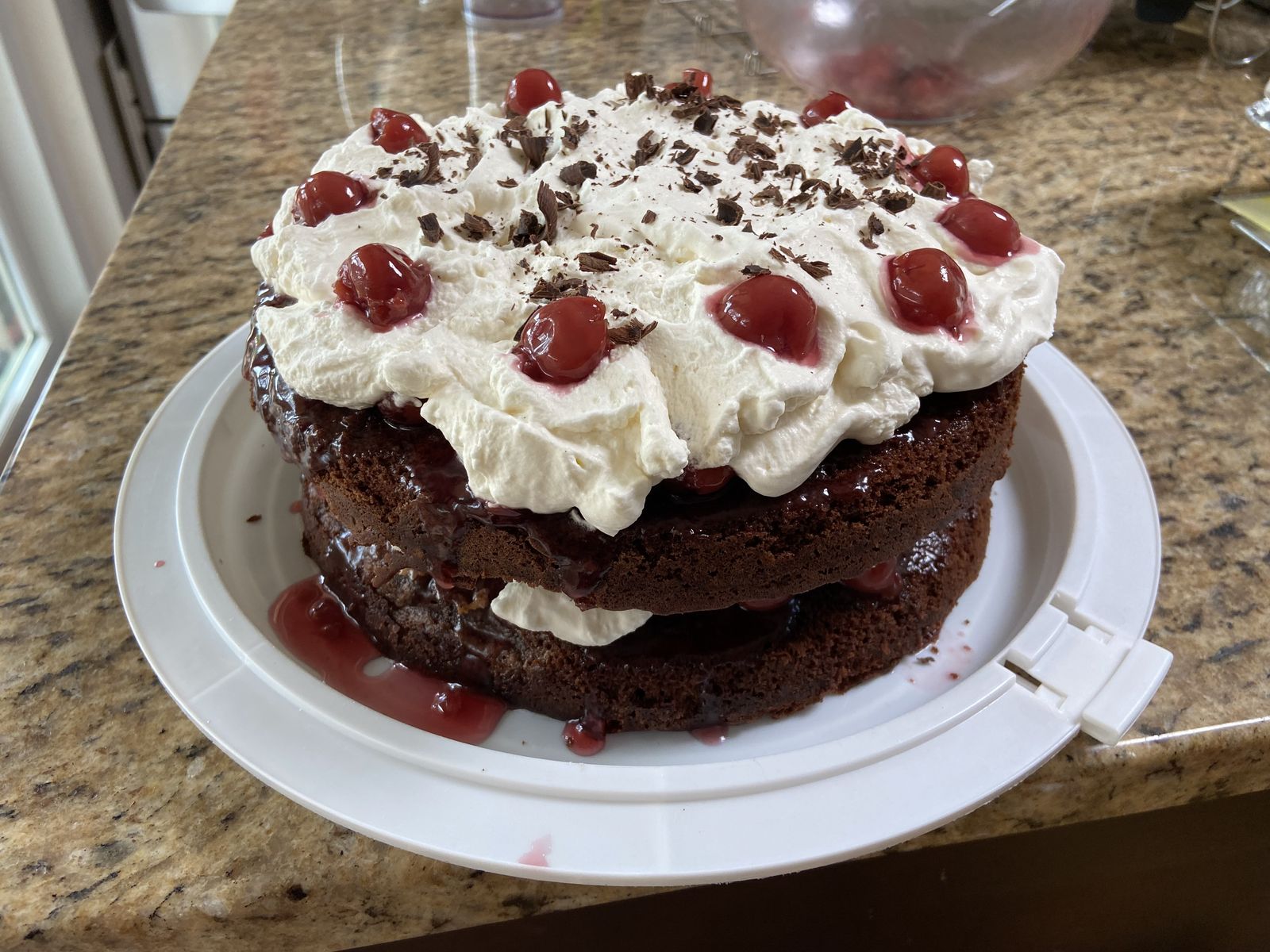 Black Forest Birthday Cake