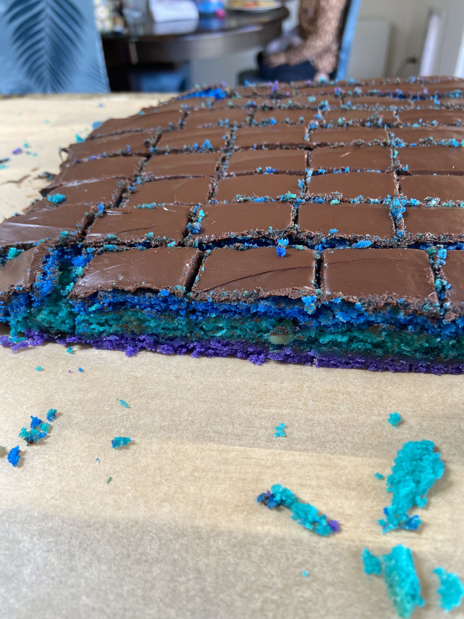 Rainbow Cookies - Channukah Addition